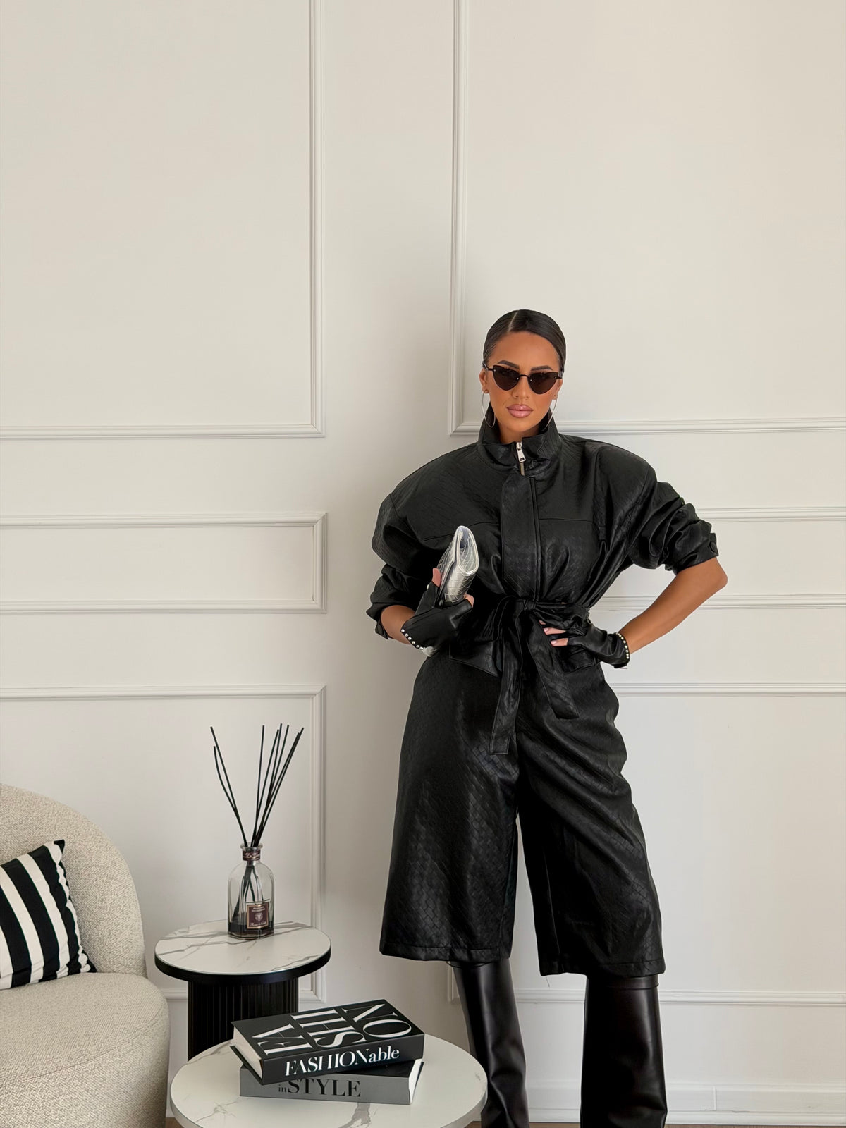 Coordinato helena nero