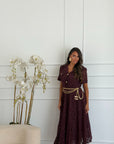 Abito ginevra bordeaux