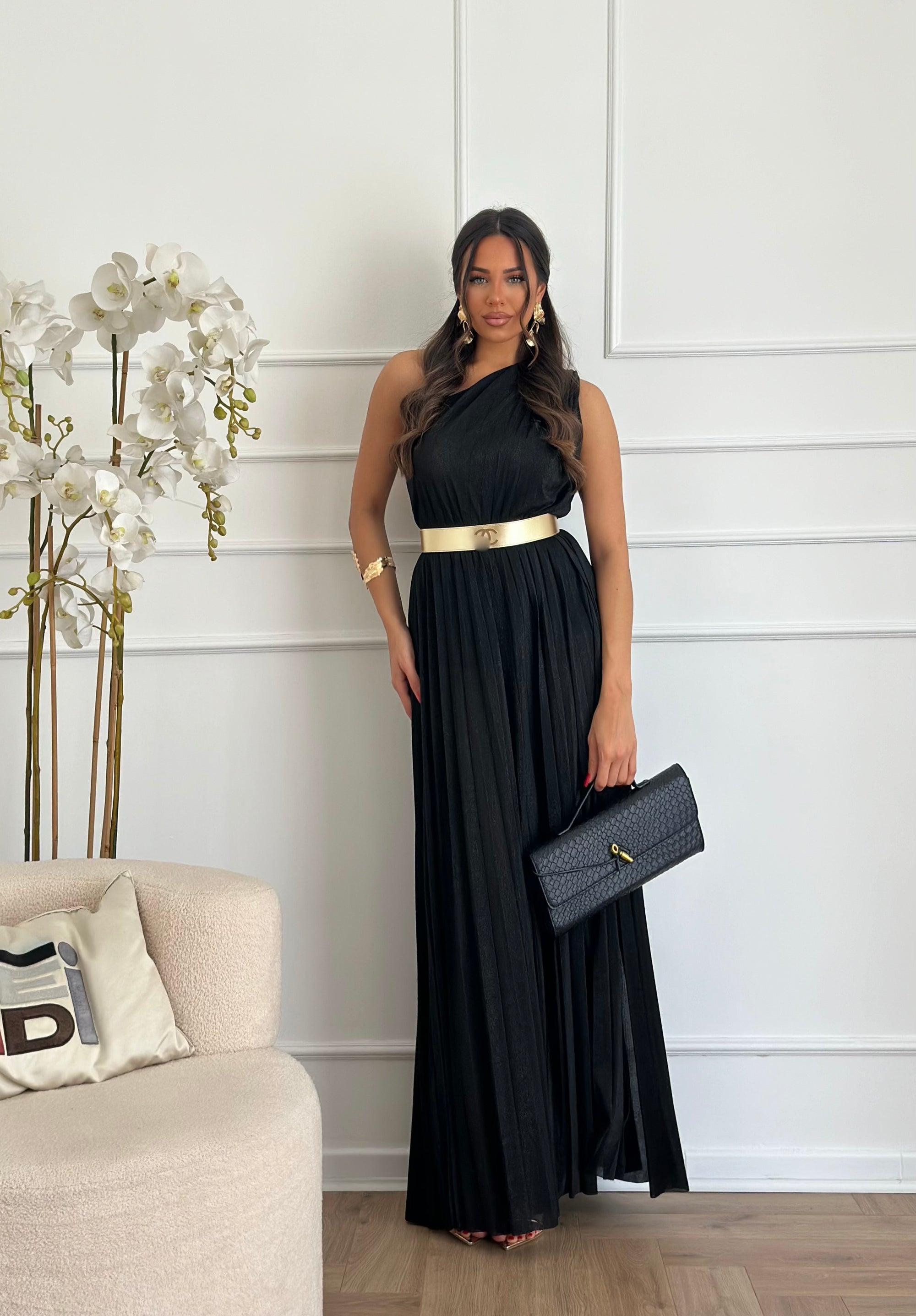 Abito lurex nero