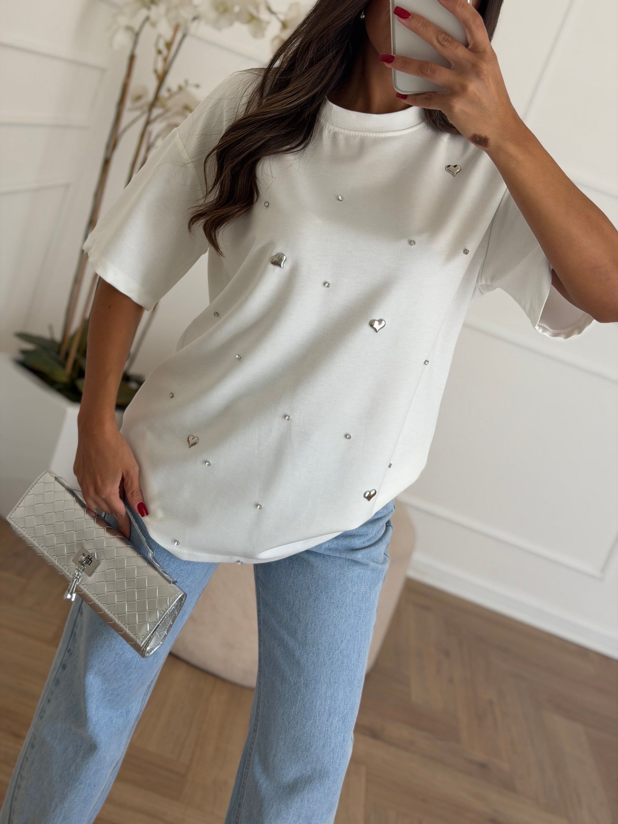 Maxi shirt bianca