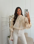 camicia tresy crema