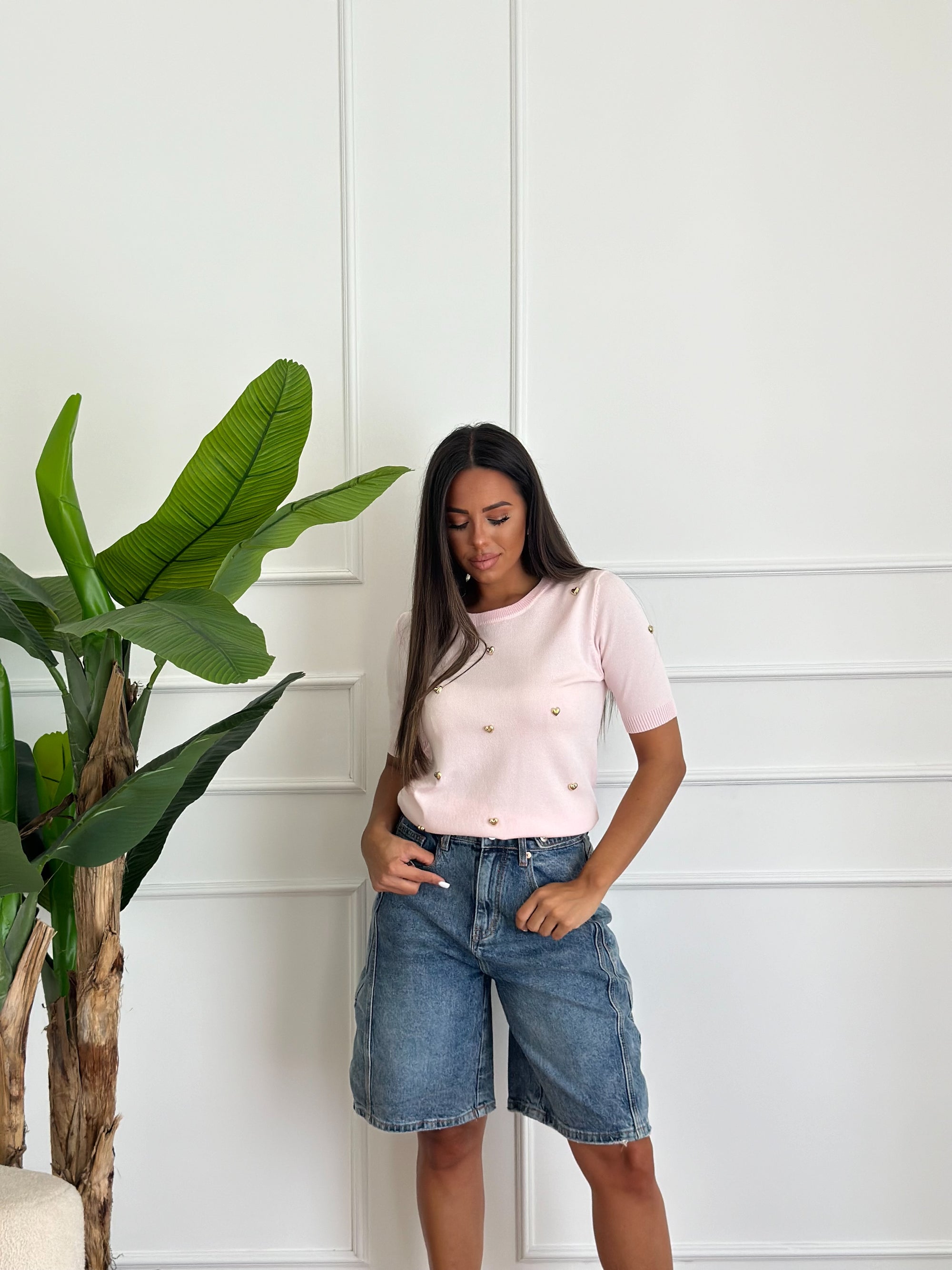 shirt amour rosa