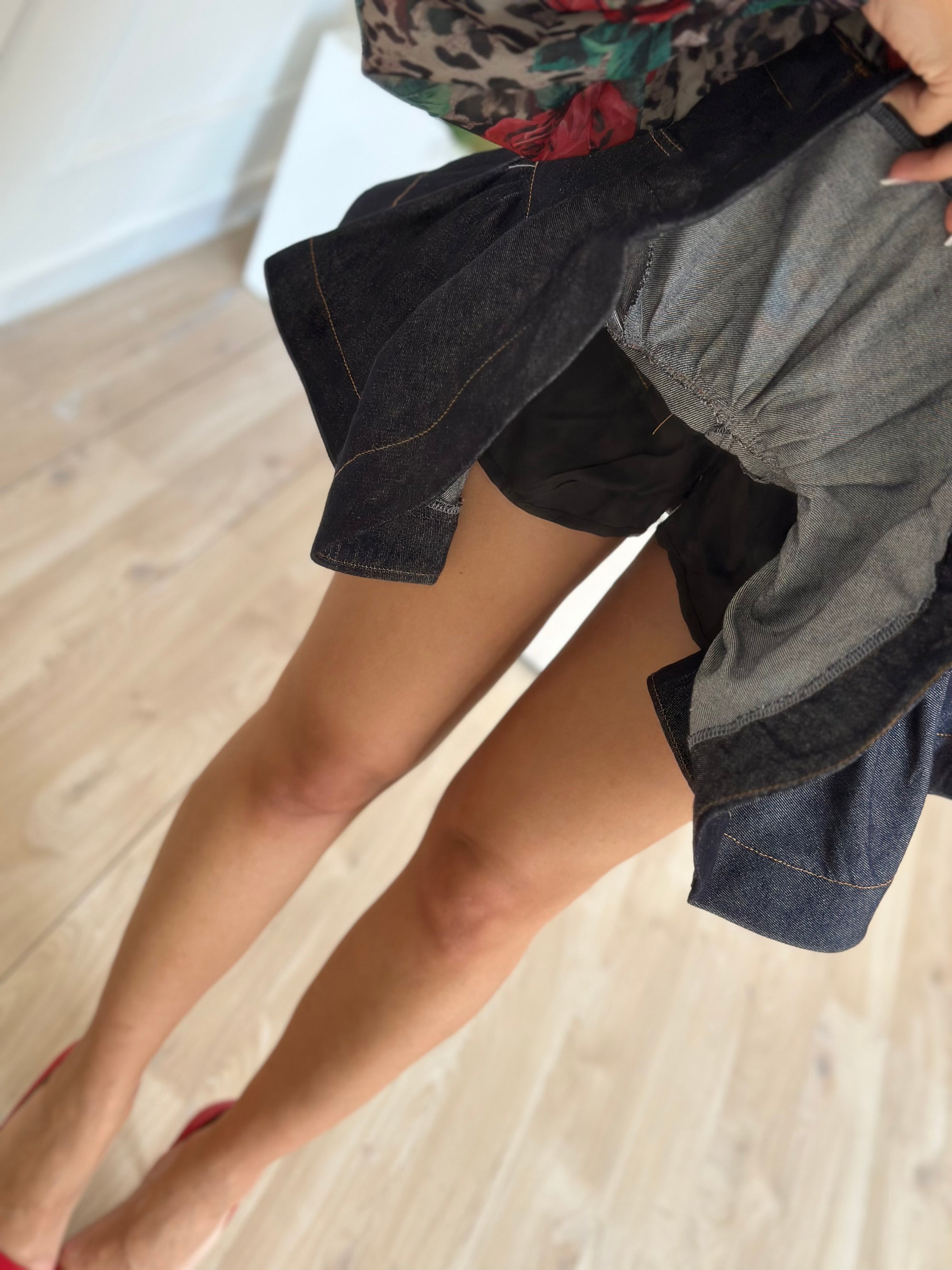 gonna in denim