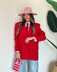 Giacca diamond red