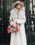 Cappotto fox ghiaccio