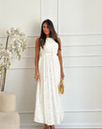 Abito white in pizzo
