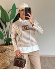 Maglia a righe