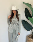 Tailleur care verde