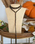 Choker gioiello nero