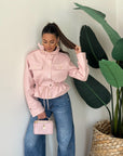 giubotto pink