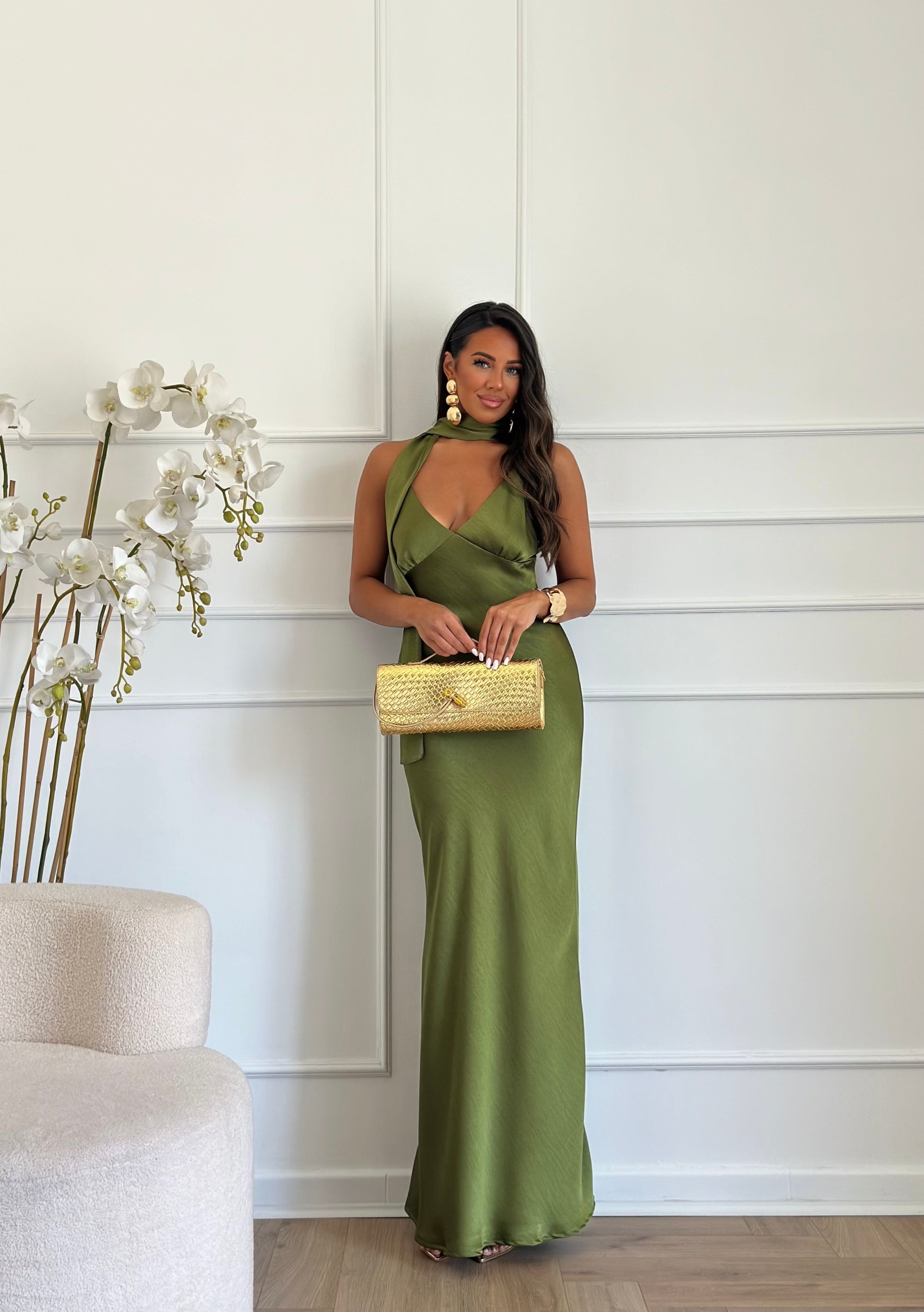 abito sophia verde
