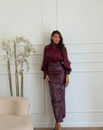 camicia fly bordeaux
