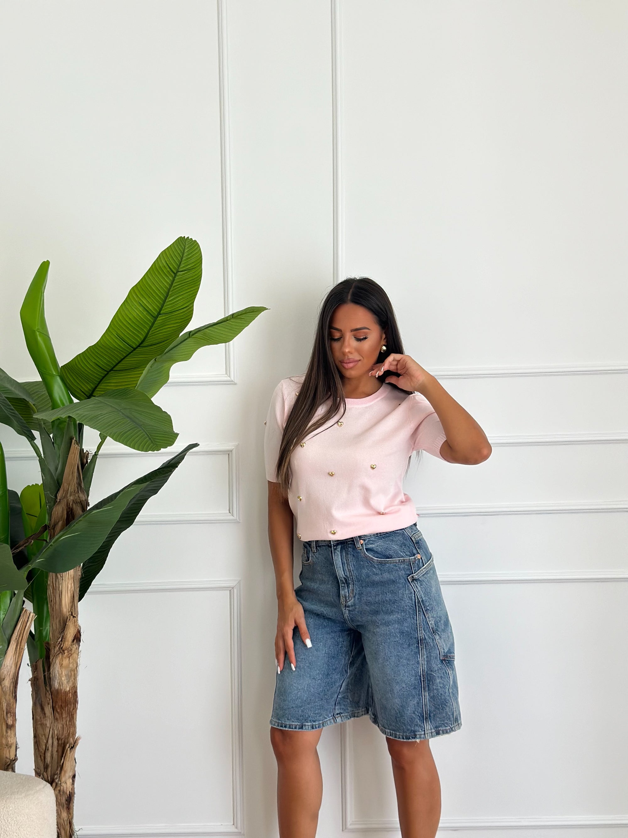 shirt amour rosa