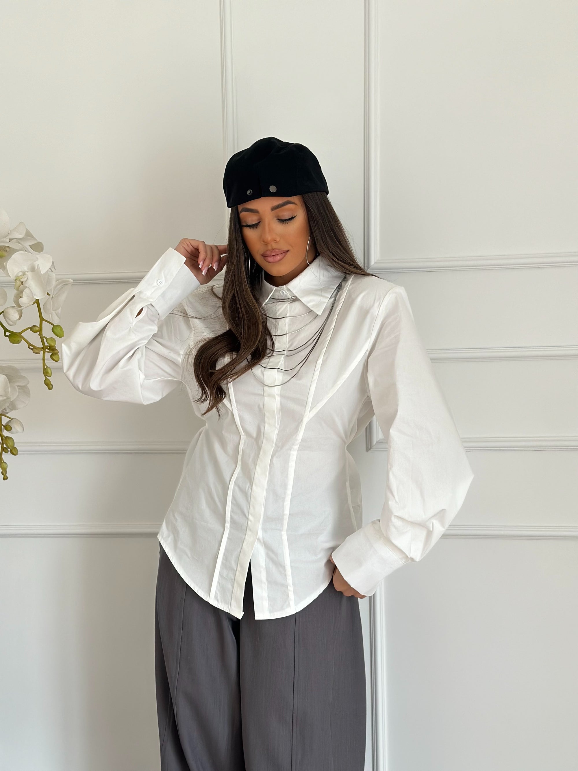 camicia white