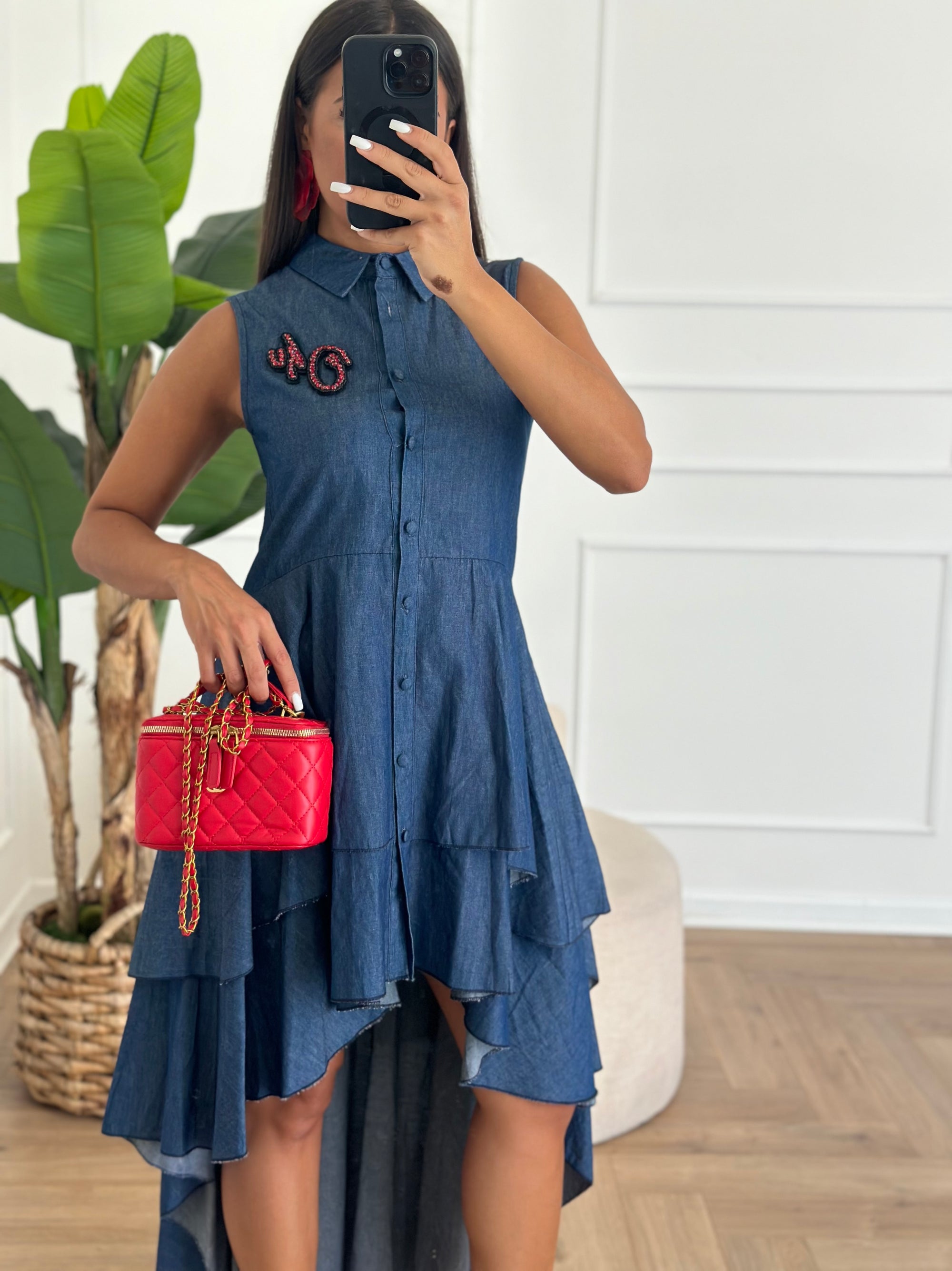 abito in denim