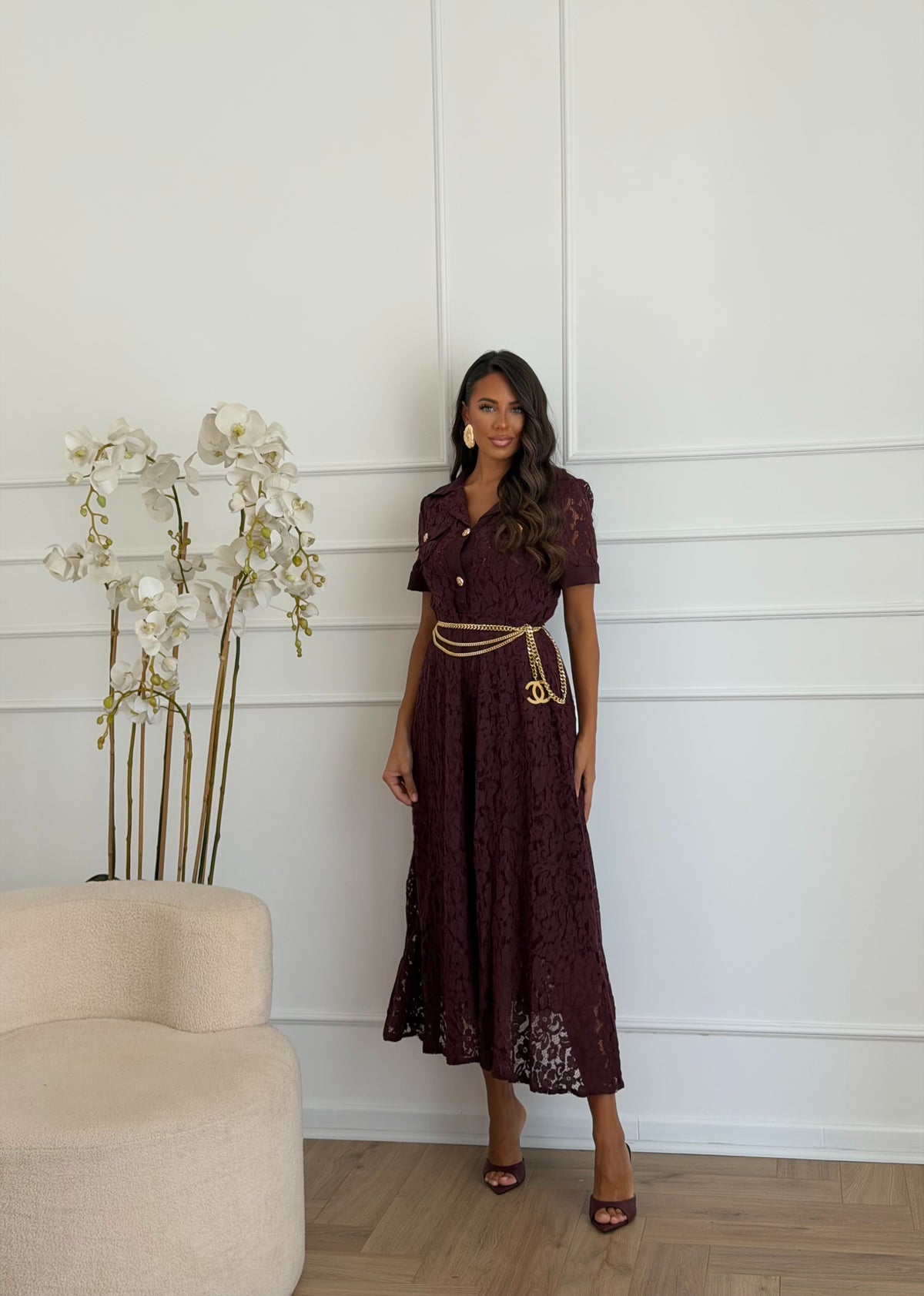 Abito ginevra bordeaux