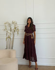 Abito ginevra bordeaux