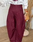 Pantalone bordeaux