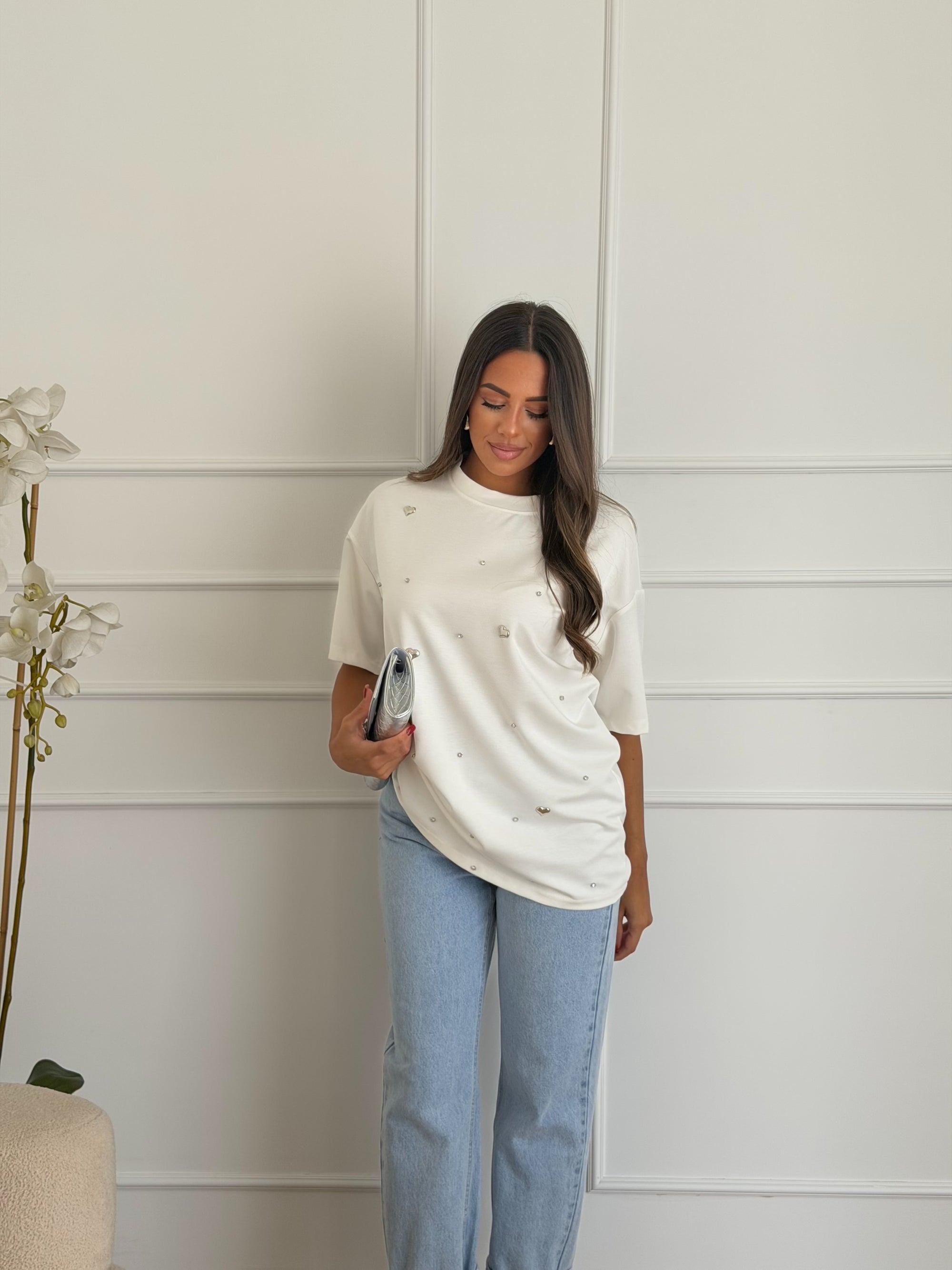 Maxi shirt bianca