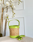 borsa secchiello verde