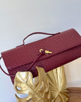Clutch bordeaux