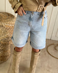 Bermuda in denim
