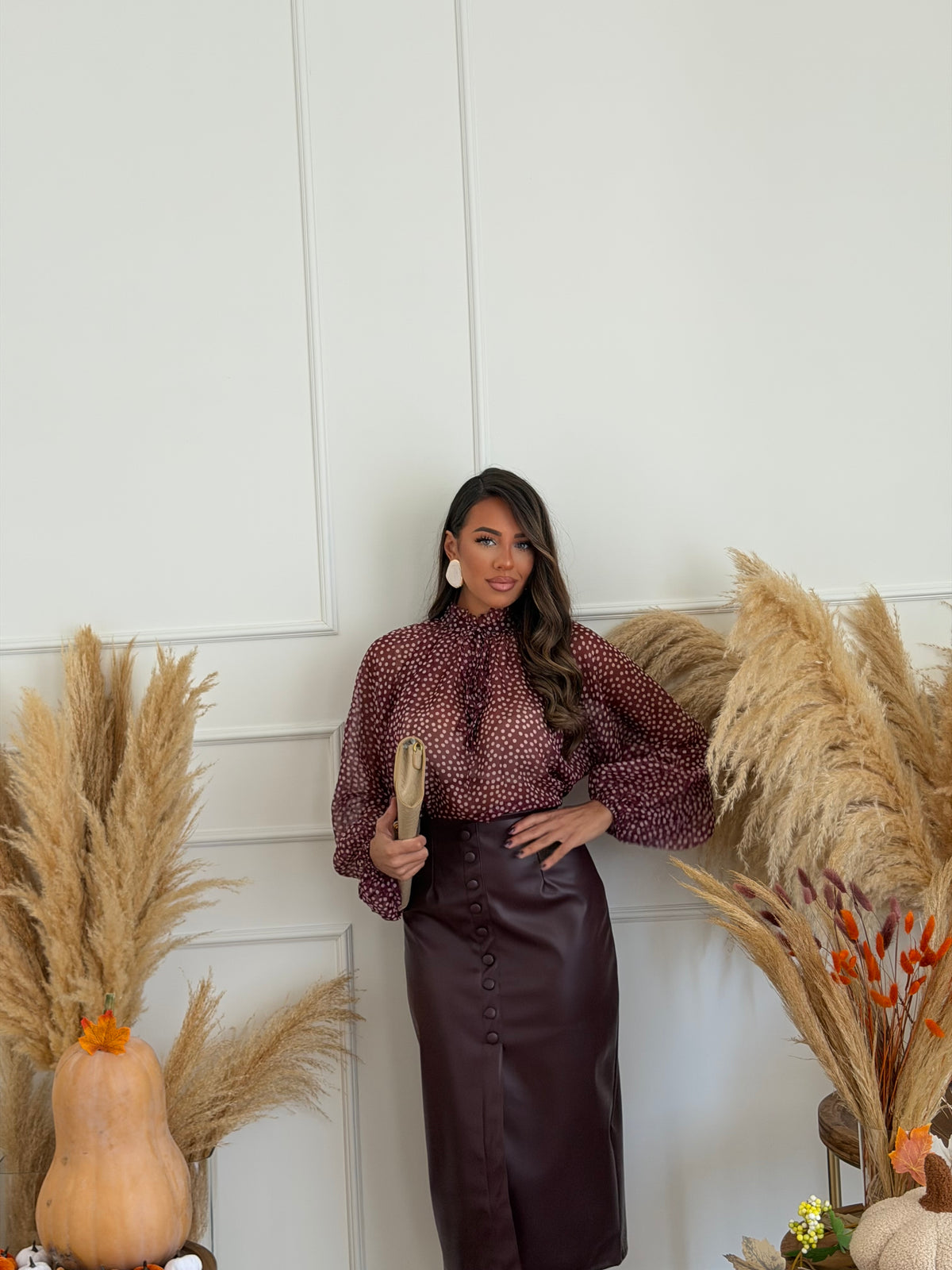 camicia janet bordeaux