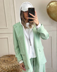 Tailleur Jennifer verde