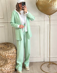 Tailleur Jennifer verde