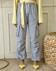 Pantalone Cargo grigio