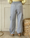 Pantalone Cargo grigio