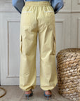 Pantalone Cargo giallo