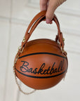 Borsa basket cuoio