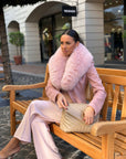 Cappotto F&T rosa